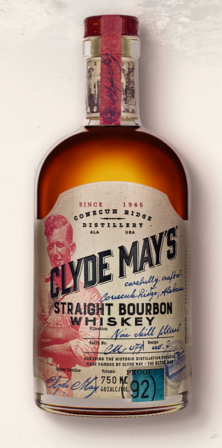 Clyde May's Straight Bourbon Whiskey (750ml)