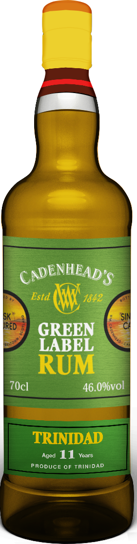Cadenhead Green Label Trinidad Rum 11-year 2011 (700ml)