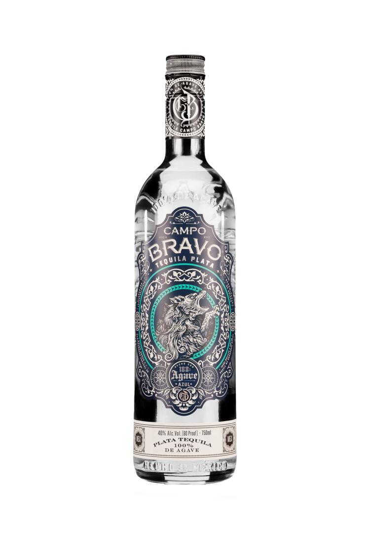 Campo Bravo Tequila Plata 100% Agave (50ml)