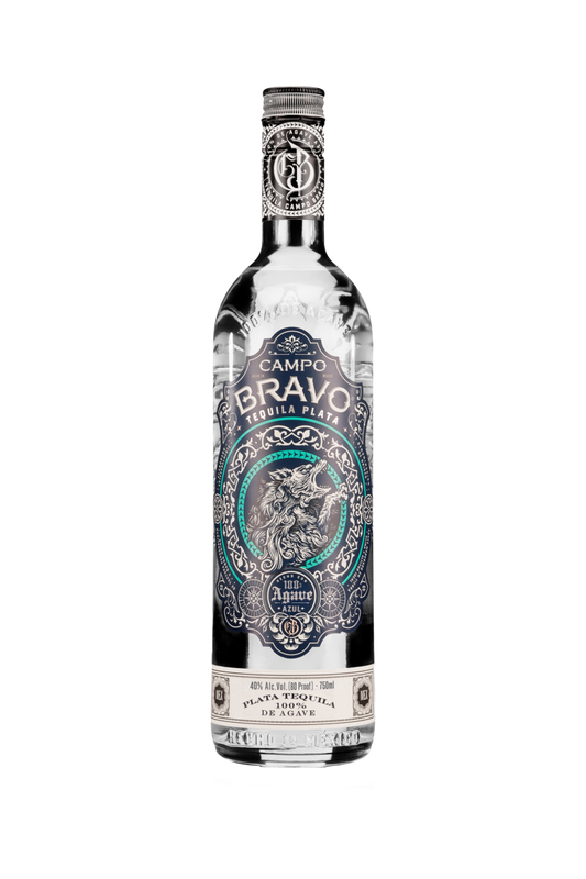 Campo Bravo Tequila Plata 100% Agave (50ml)