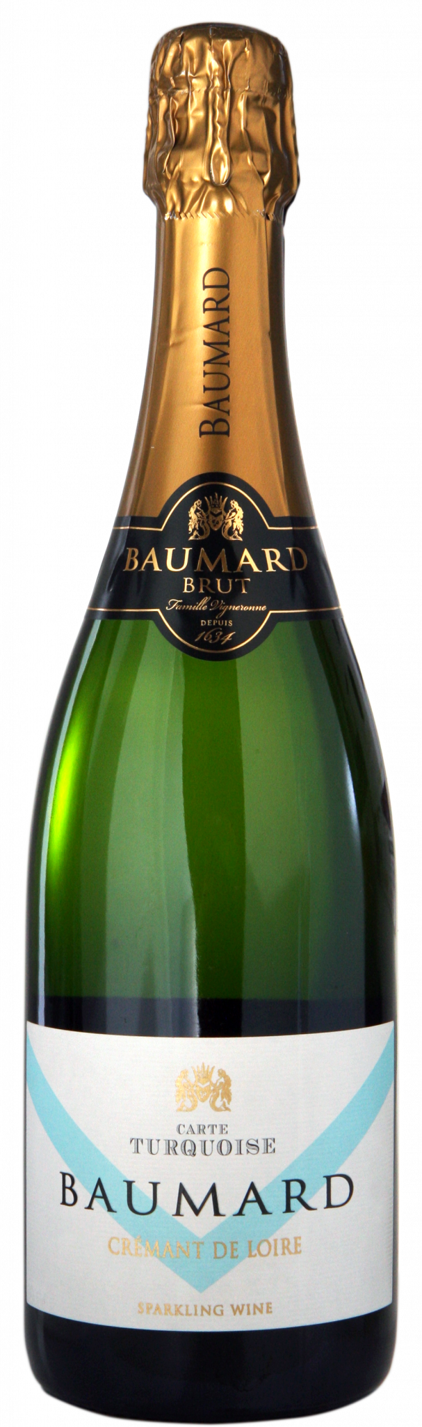 Baumard Cremant de Loire Brut Carte Turquoise - NV (750ml)