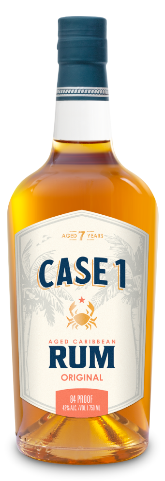 Old Line Case 1 Aged Caribbean Rum 84 Proof 750ml