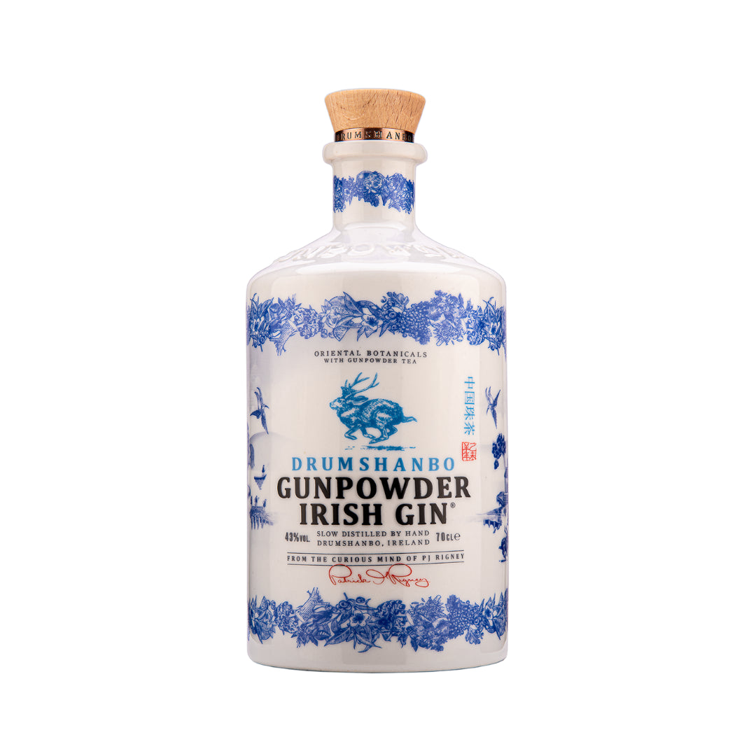 Drumshanbo Gunpowder Irish Gin Ceramic Bottle (750ml)