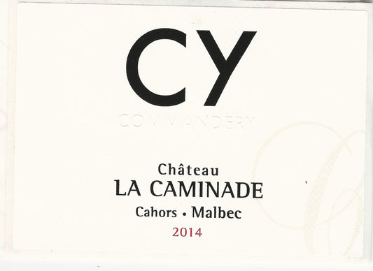 La Caminade Commandery CY Cahors Malbec - 2018 (750ml)