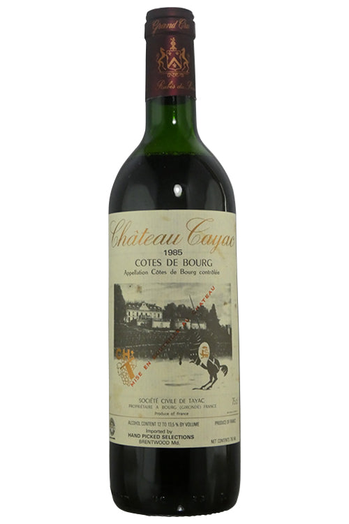 Chateau Tayac Cuvee Reserve Cotes de Bourg- 1981 (750ml)