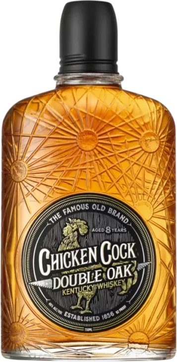 Chicken Cock Double Oak 8 Year Old Kentucky Whiskey (750ml)