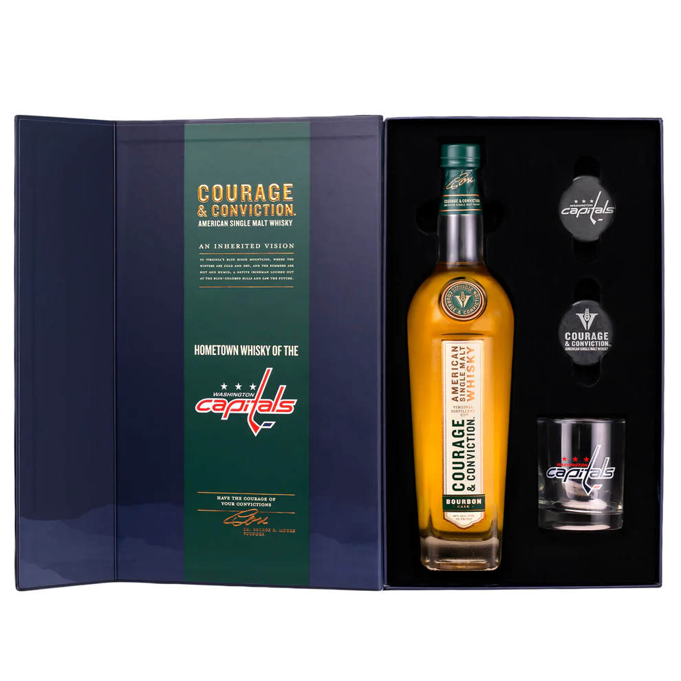 Virginia Distilling Co. Courage & Conviction American Single Malt Caps Pack (750ml)