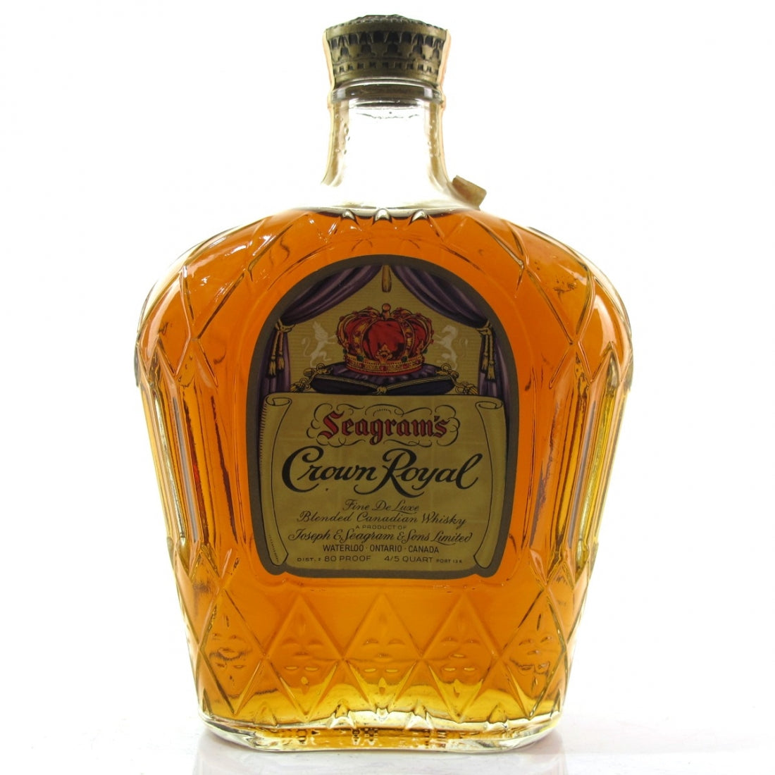 Seagram's Crown Royal 1960's bottling  (750ml)