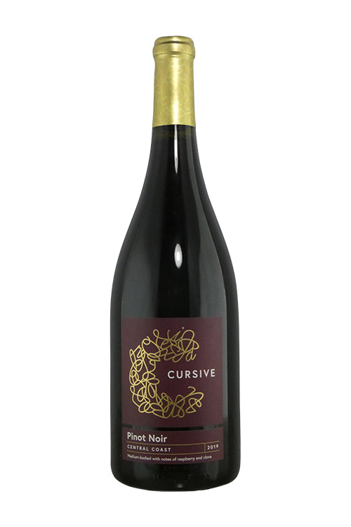 Cursive Central Coast Pinot Noir - 2019 (750ml)