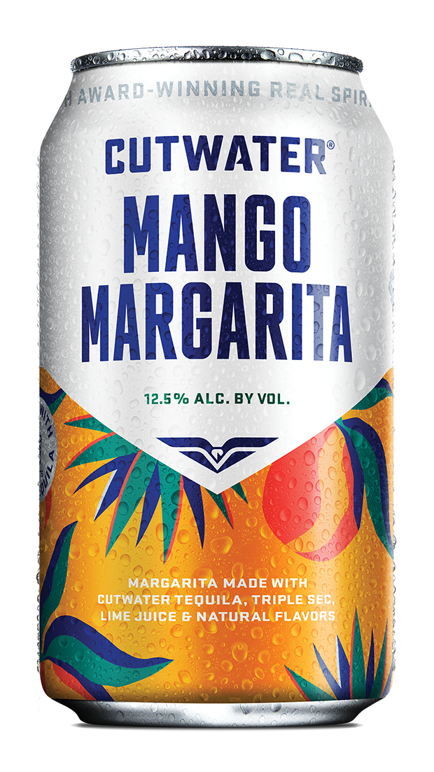 Cutwater Mango Margarita (12oz Can 4 Pk)