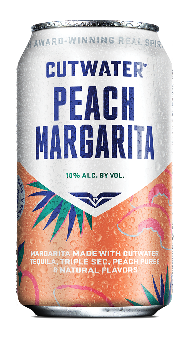 Cutwater Peach Margarita (12oz Can 4 Pk)