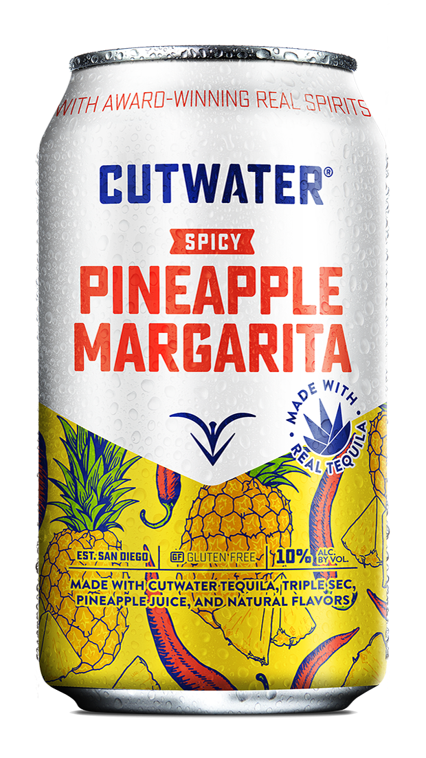 Cutwater Pineapple Margarita (12oz Can 4 Pk)