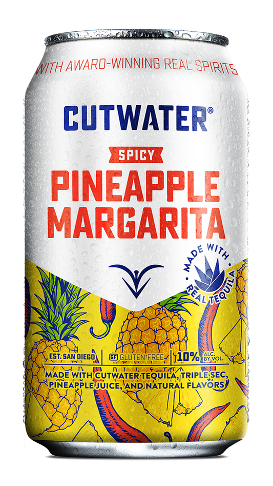 Cutwater Pineapple Margarita (12oz Can 4 Pk)