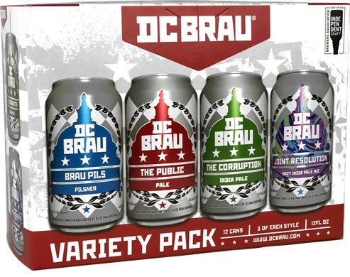 DC Brau Core Variety Pack (12oz Can 12 Pk)