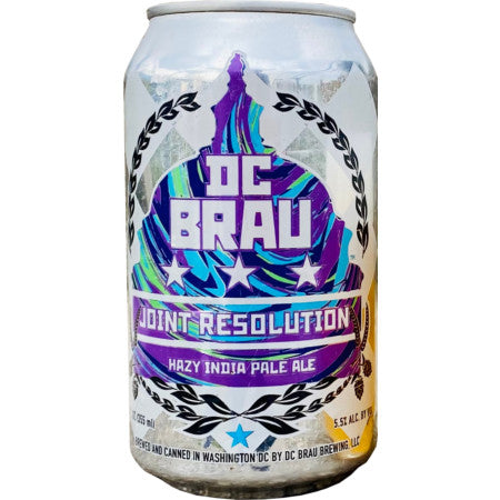 DC Brau Joint Resolution Hazy IPA (12oz Can 6 Pk)