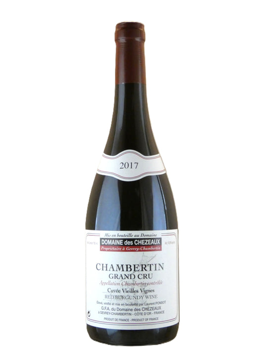 Domaine des Chezeaux Chambertin Grand Cru (Ponsot) - 2017 (750ml)