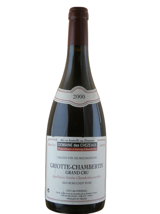 Domaine des Chezeaux Griotte-Chambertin Grand Cru  (Ponsot) - 2000 (750ml)