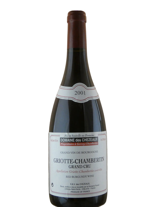 Domaine des Chezeaux Griotte-Chambertin Grand Cru  (Ponsot) - 2001 (750ml)