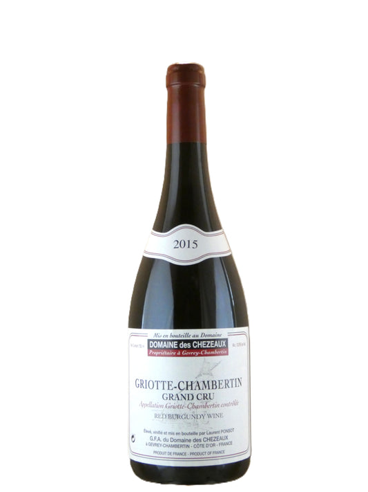 Domaine des Chezeaux Griotte-Chambertin Grand Cru  (Ponsot) - 2015 (750ml)