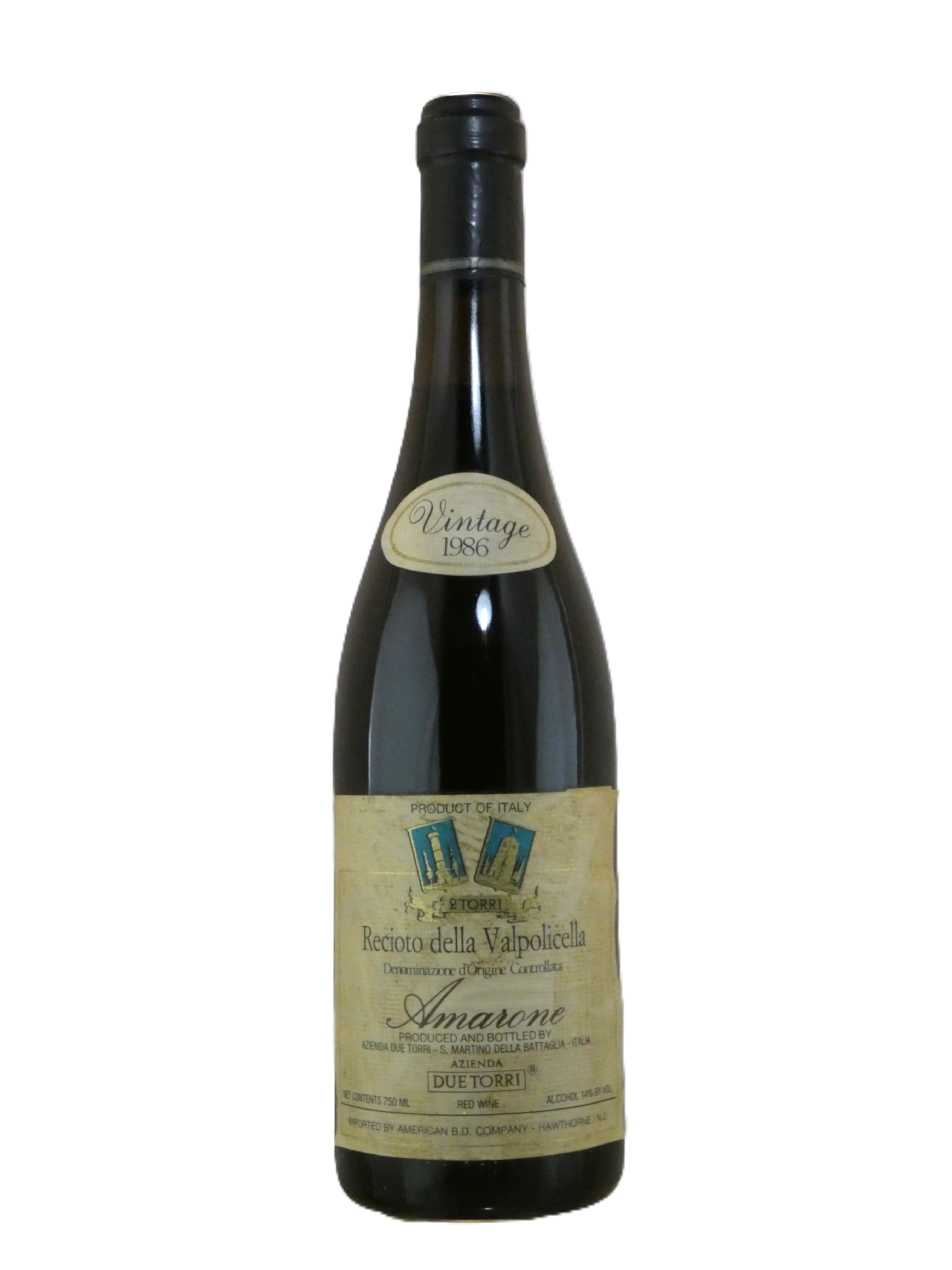 Recioto Method Duetorri Recioto Della Valpolicella Amarone - 1986 (750ml) – Cellar.com