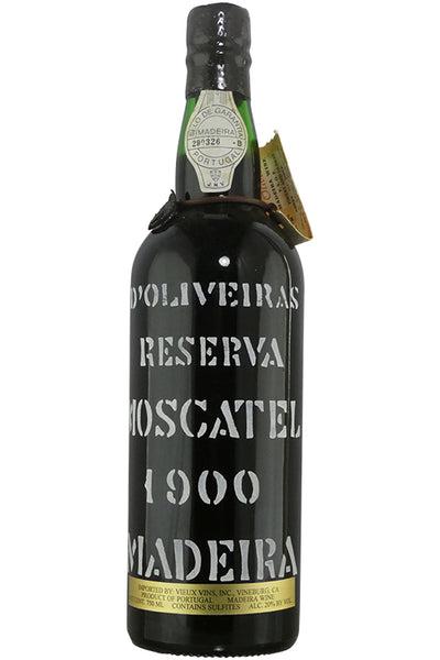 D'Oliveira Moscatel Madeira - 1900 (750ml) – Cellar.com
