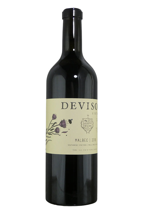 Devison Vintners Malbec Southwind Estate Vineyard- 2018 (750ml)