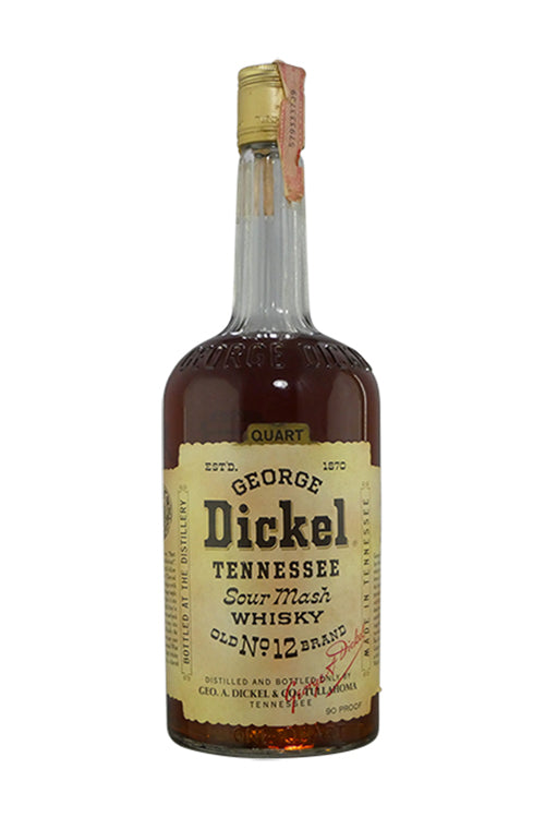 Dickel White Lable Sour Mash No. 12  1970's bottling(1 L)