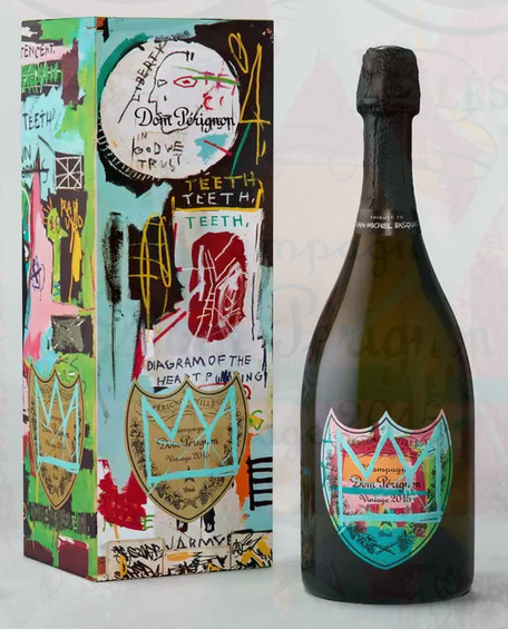 Dom Perignon Jean-Michel Basquiat Tribute Vintage Brut (Blue) - 2015 (750ml)