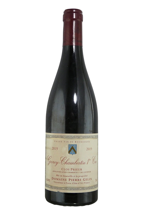 Domaine Pierre Gelin Gevrey-Chambertin 1er Cru Clos Prieur - 2019 (750ml) (Stained Label)