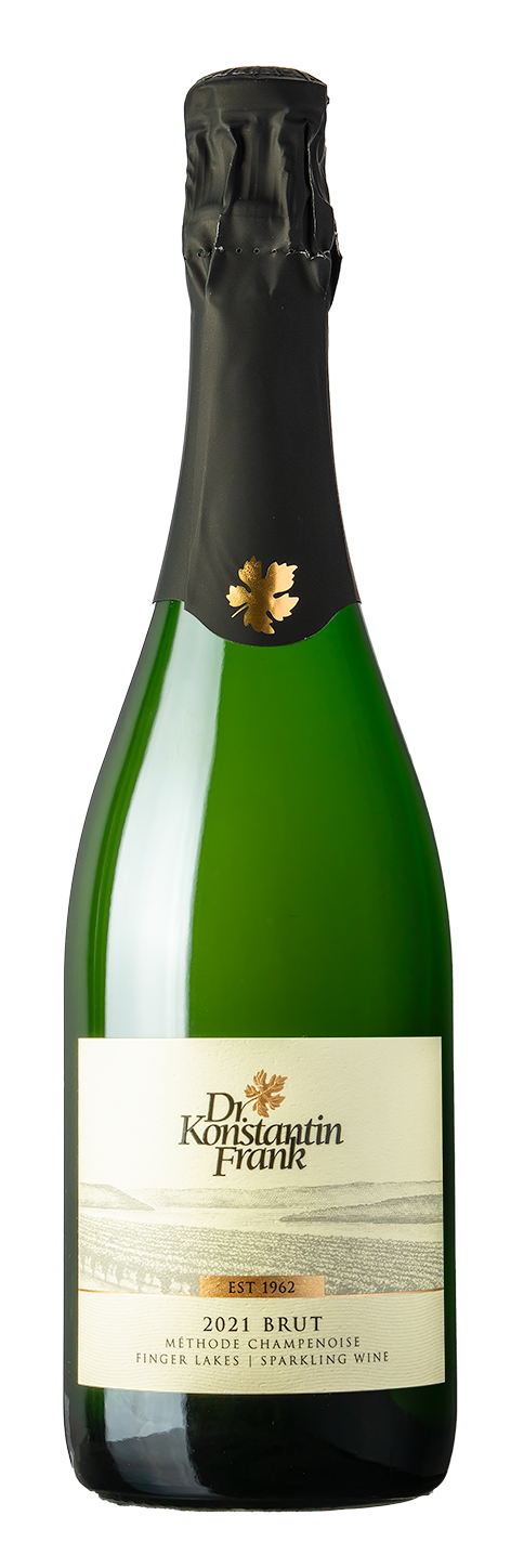 Dr. Konstantin Frank Traditional Method Sparkling Rkatsiteli Ukrainian mural - 2021 (750ml)