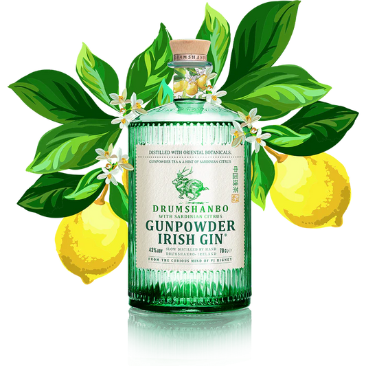 Drumshanbo Gunpowder Sardinian Citrus Gin (750ml)
