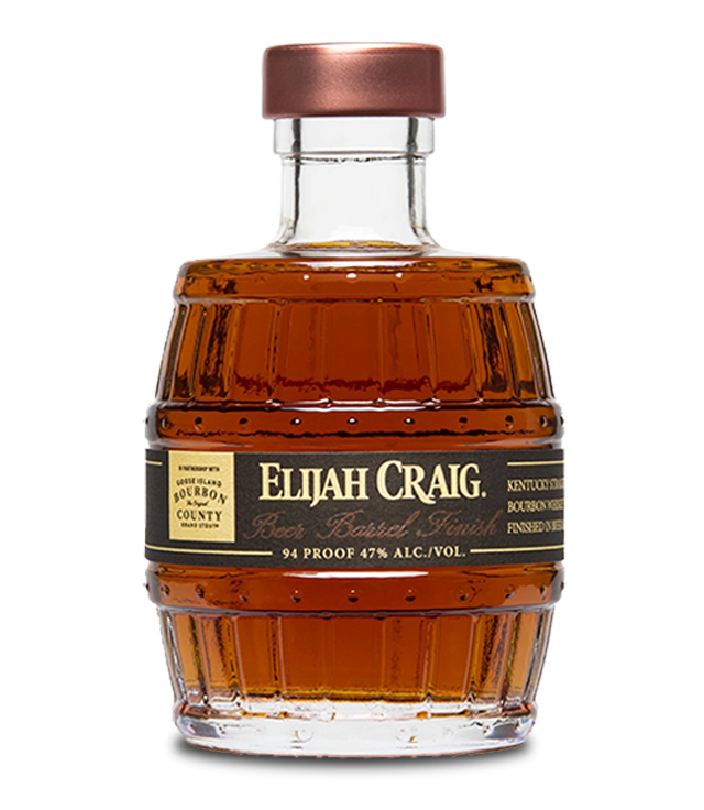 Elijah Craig Beer Barrel Finish Straight Bourbon Whisky Grenade (200 ml)