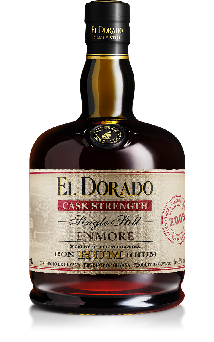 El Dorado Single Still Enmore Cask Strength 2009 12 Year old Rum (750ml)