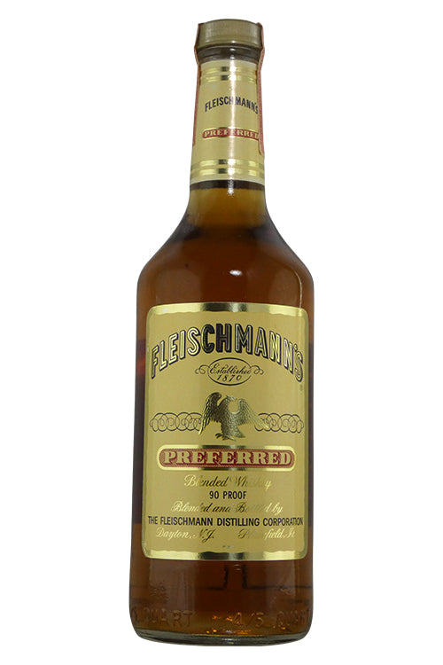 Fleischmann's Preferred Blended Whiskey 1970's bottling (750 ml)