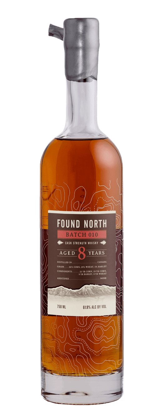 Found North Batch 010 8 year Cask Strength Whisky 123.8 proof (750ml)