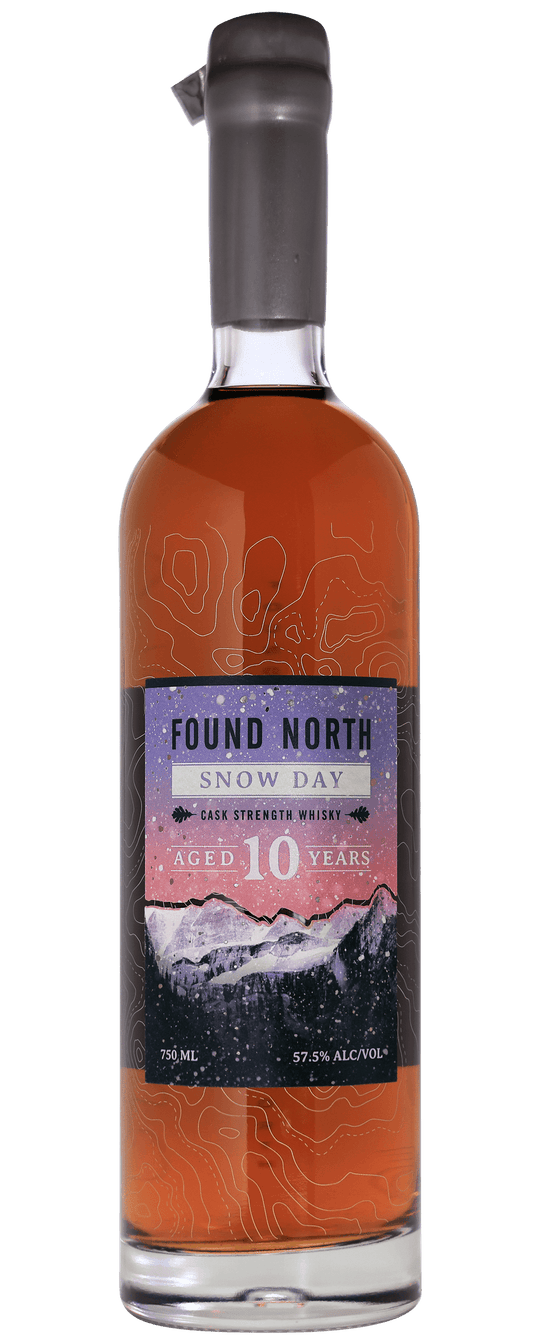 Found North Snow Day 'First Flurry' 10-year Cask Strength Whiskey (750ml)