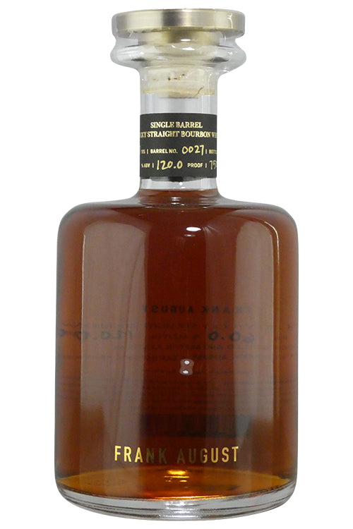 Frank August Single Barrel Bourbon Barrel Proof(750ml)