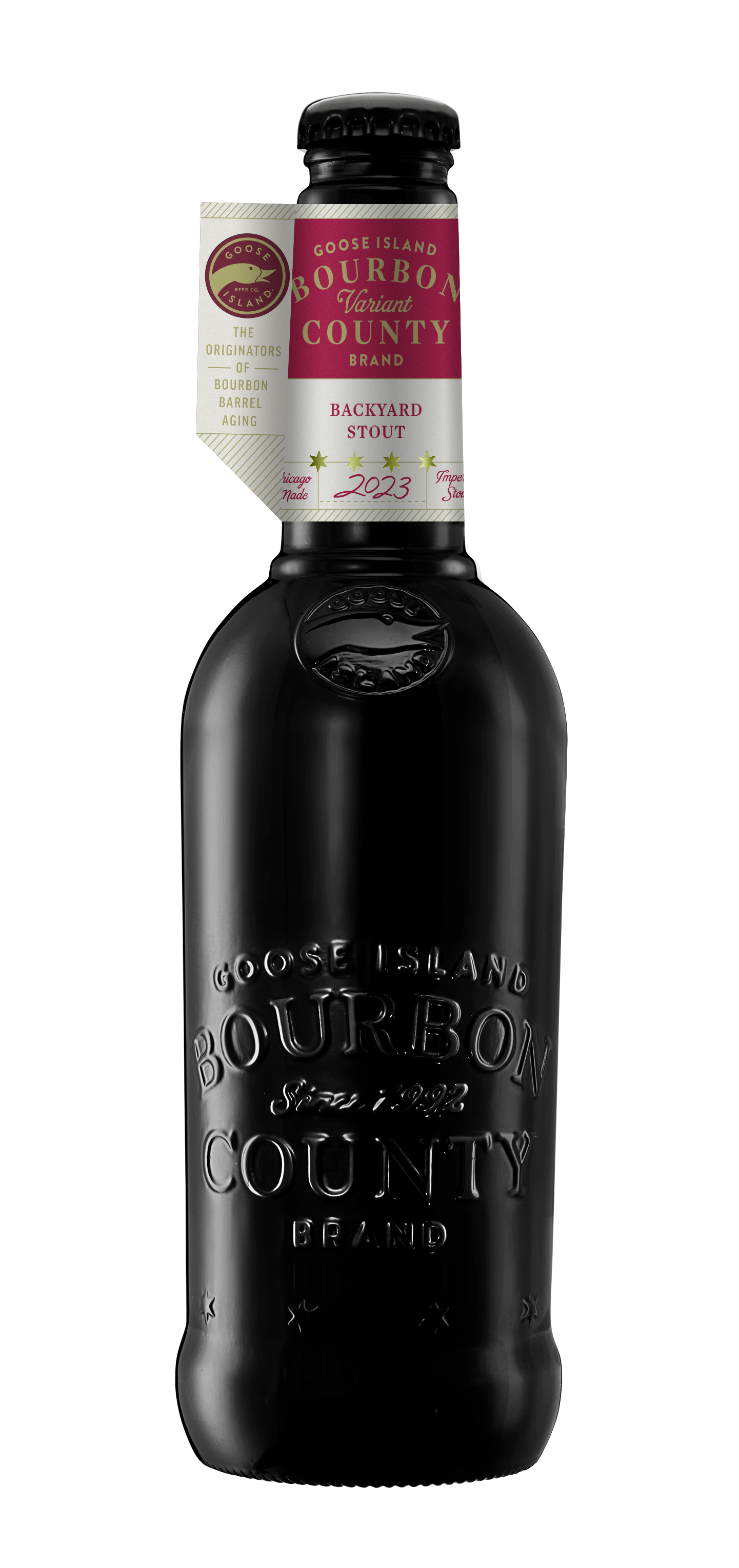 Goose Island Bourbon County Brand Backyard Stout 2023 (16oz Btl)