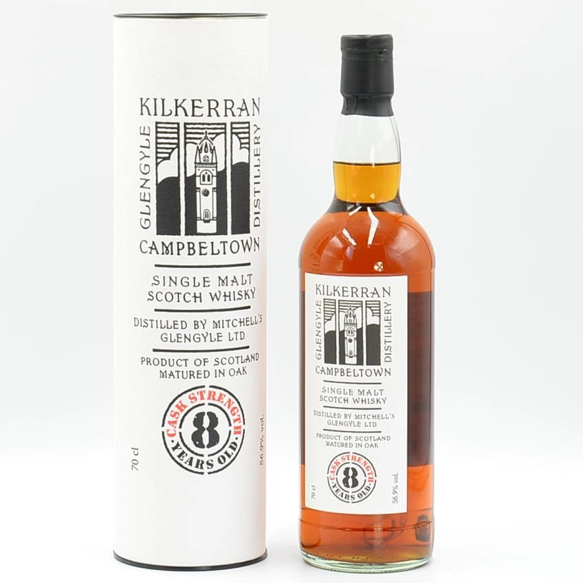 Glengyle Distillery Kilkerran Cask Strength 8 Year Old Single Malt Scotch 2021 (750ml)