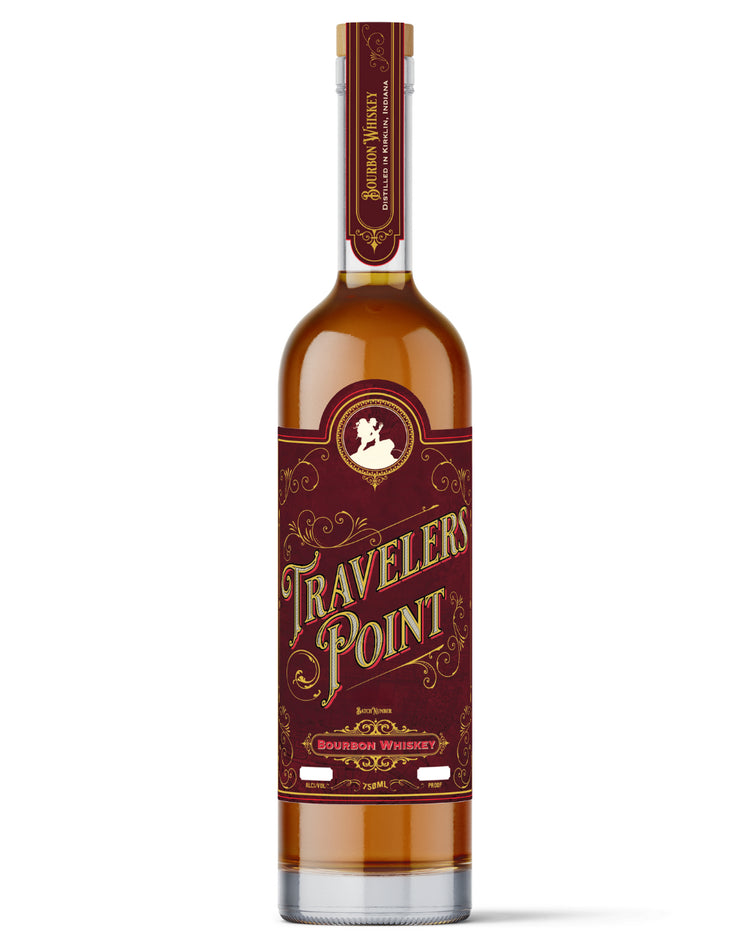 Travelers Point Barrel Proof Bourbon Whiskey (750ml)