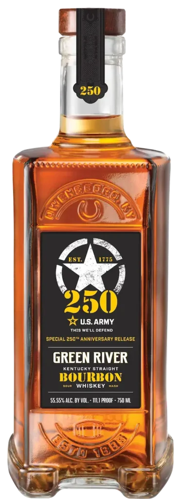 Green River Army 250th Anniversary Bourbon 111.1 Proof (750ml)