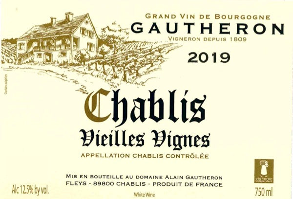 Gautheron Chablis Vieilles Vignes - 2023 (750ml)