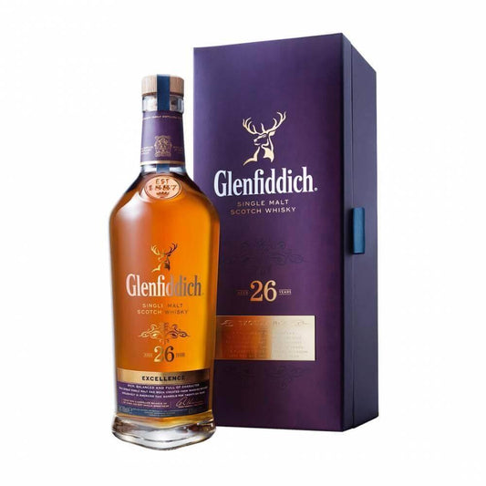 Glenfiddich 'Excellence' 26-Year-Old Single Malt Scotch Whisky (750ml)