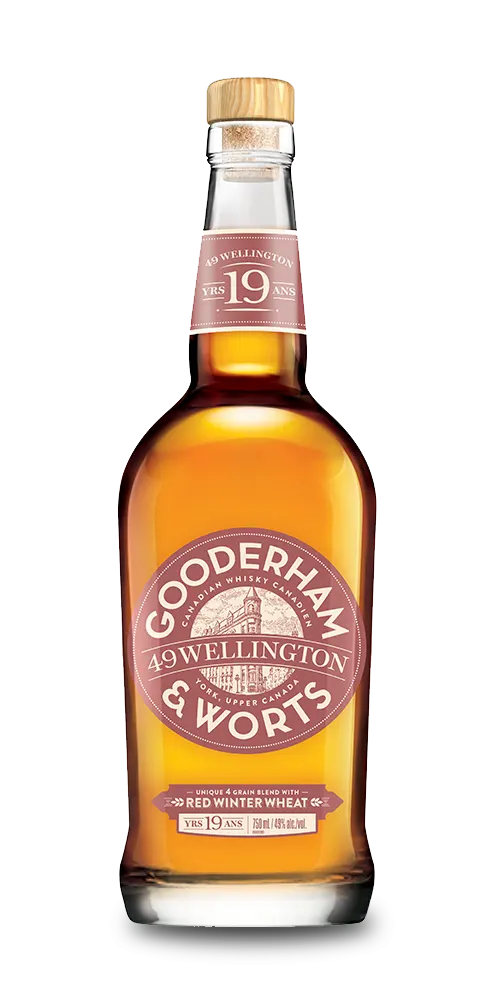 Gooderham & Worts 49 Wellington 19 Year Old Canadian Whisky (750 ml)