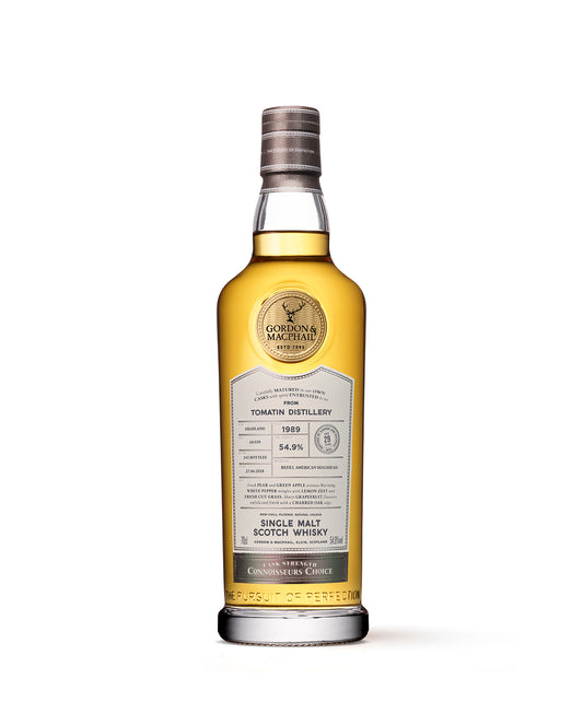 Gordon & MacPhail Connoisseurs Choice Upper Tomatin 32-Year (109 Prf) 1989 (700ml)