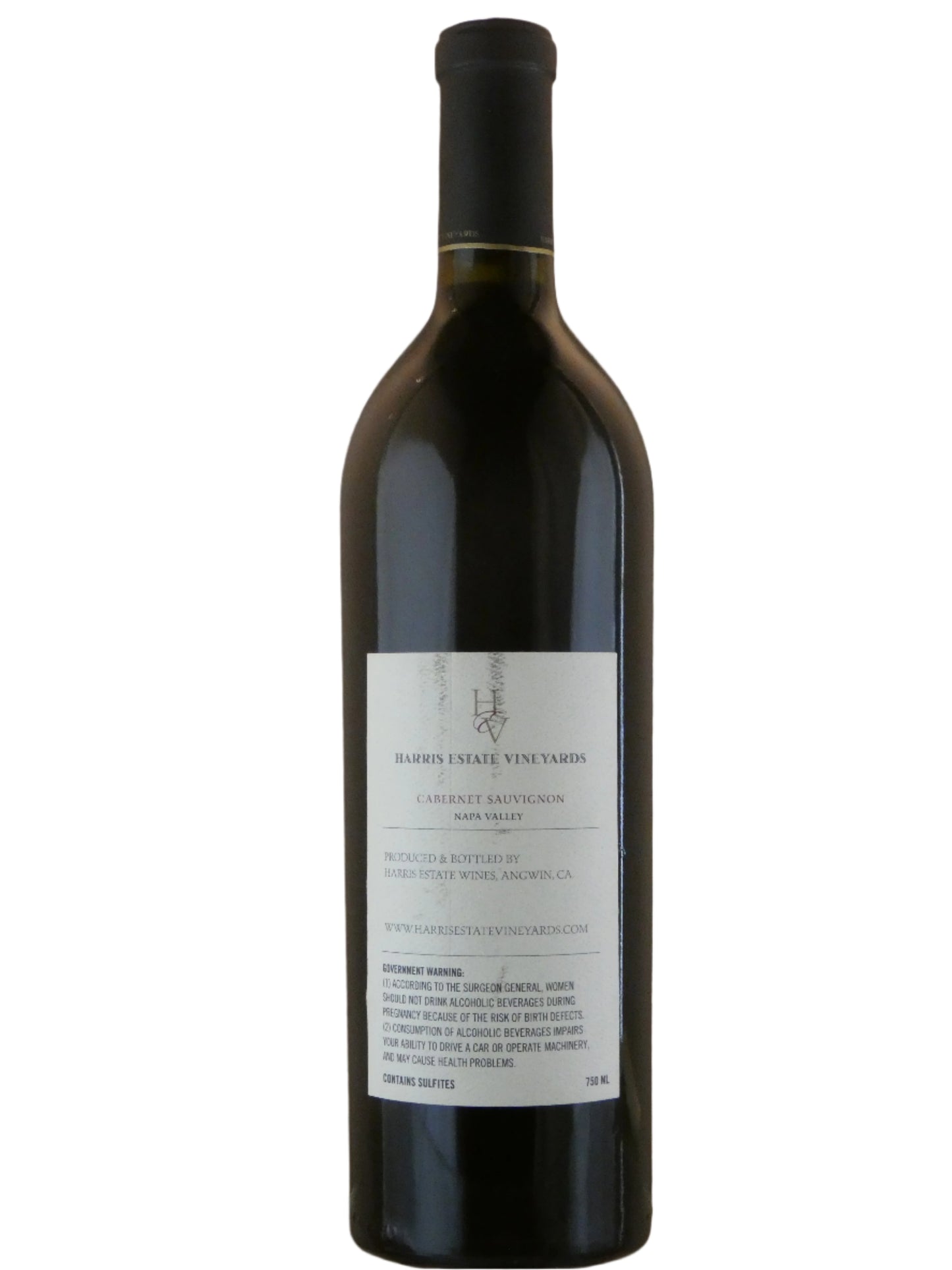 Harris Estate Vineyards Lakeview VIneyard Cabernet Sauvignon - 2008 (750ml)