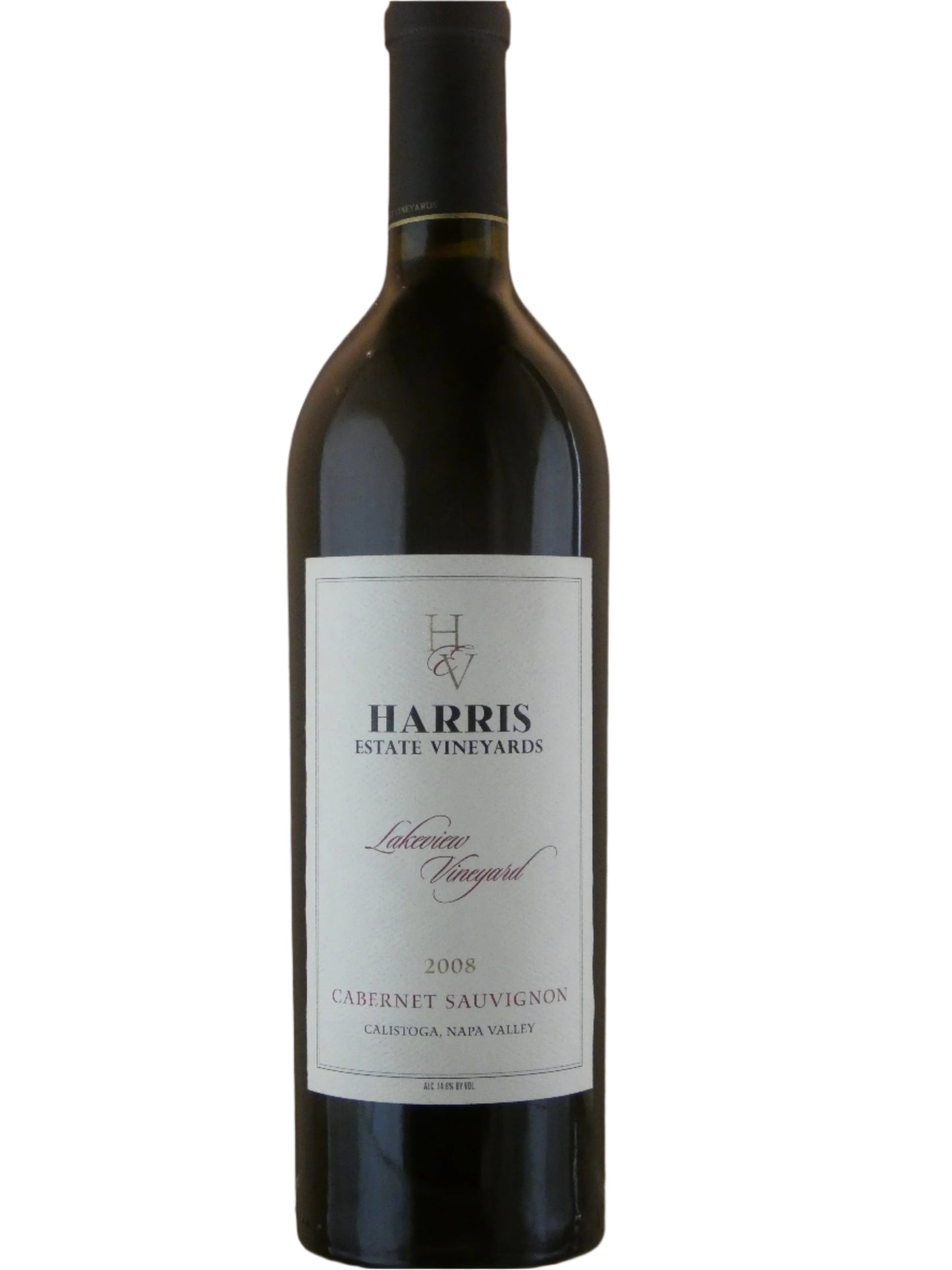 Harris Estate Vineyards Lakeview VIneyard Cabernet Sauvignon - 2008 (750ml)