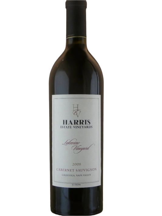 Harris Estate Vineyards Lakeview VIneyard Cabernet Sauvignon - 2008 (750ml)