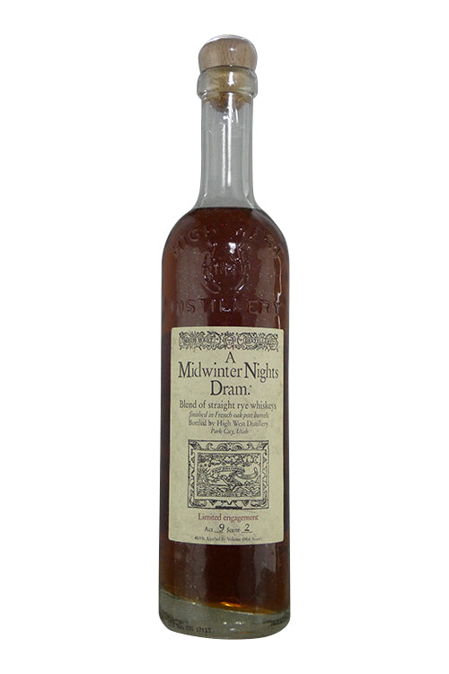 High West Midwinter's Night Dram Rye Act 9 scene 2 (750ml)