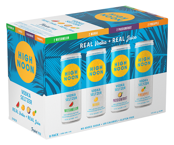 High Noon Hard Seltzer Tropical Variety (12oz Can 8 Pk)